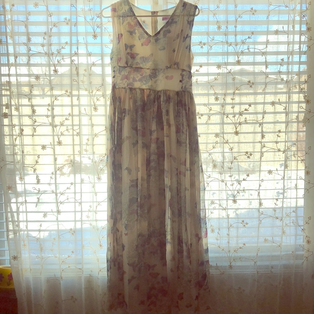 Floor length dress